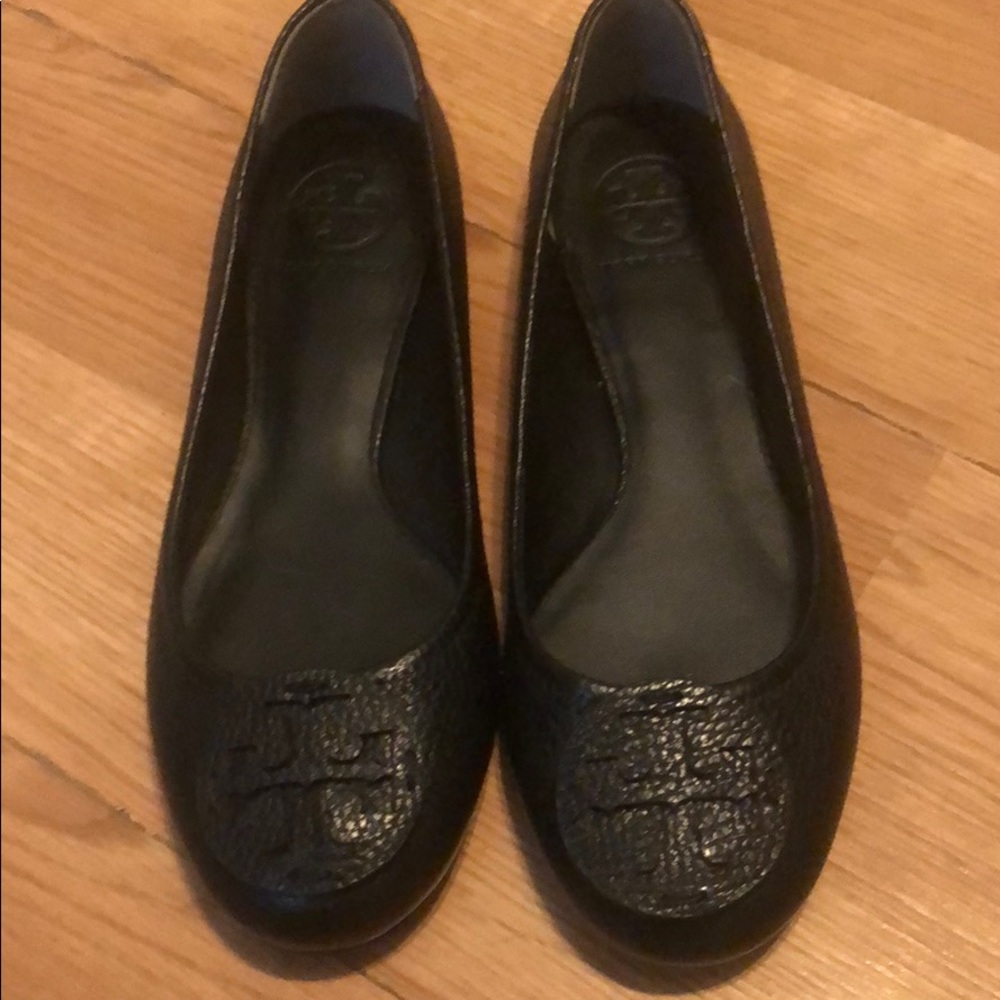 Authentic Tory Burch Leather Flats